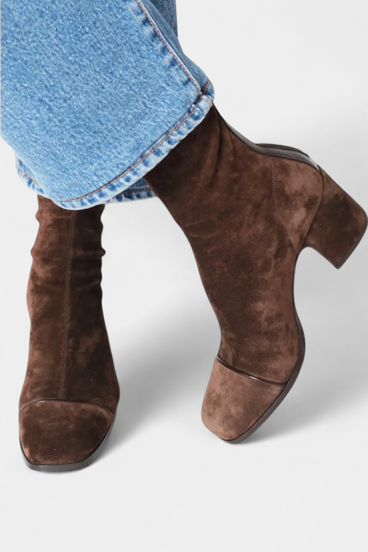 Inés · Botas de Tacón Ancho